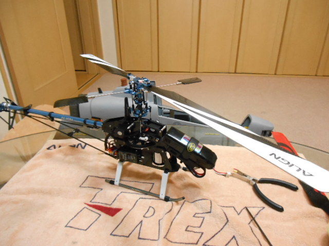 ALIGN T-REX450 SPORT V2 &フタバT-8Jメンテナンス・フライト ALIGN T-REX450 SPORT V2 &フタバT-8Jメンテナンス・フライト