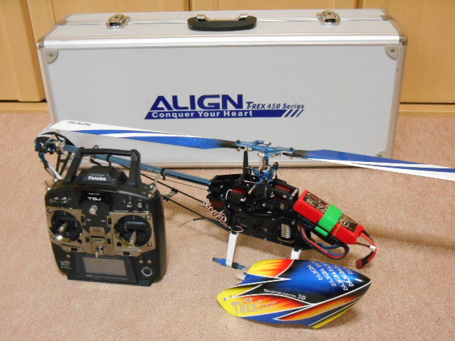 ALIGN T-REX450SPORT/フタバT-8J ピットイン。 : ラジコン (RC) 初心者 