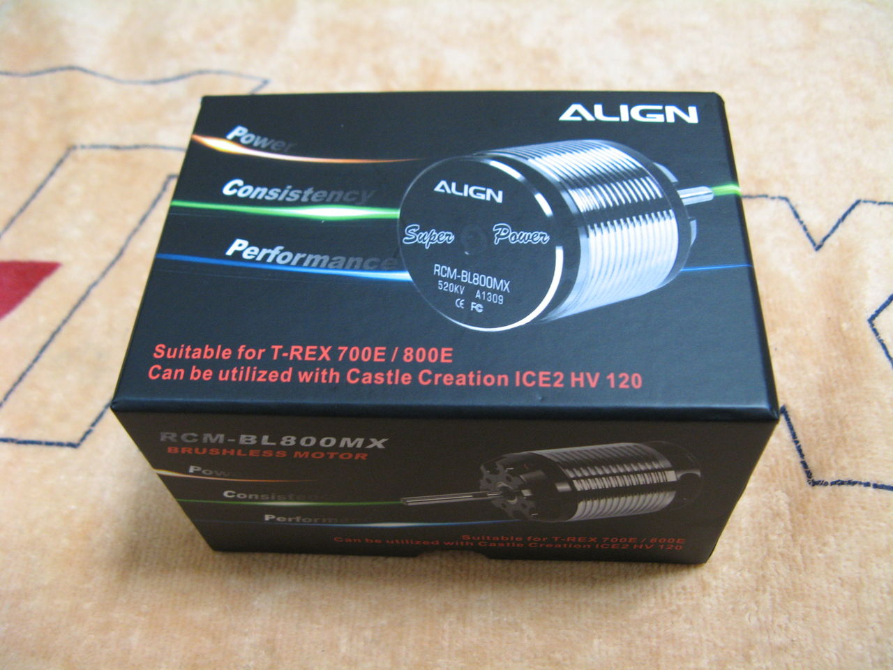 【大特価!!】 ALIGN ブラシレスハイパワーモーター搭載 RCM-BL800MX ホビーラジコン