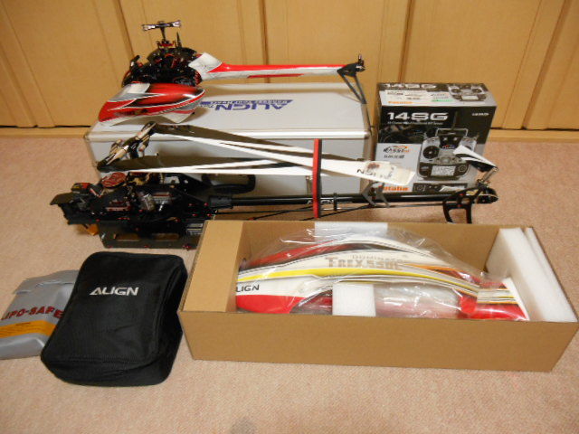 ALIGN T-REX550Lメンテナンス＆スピードボディー装着依頼公開ページ 