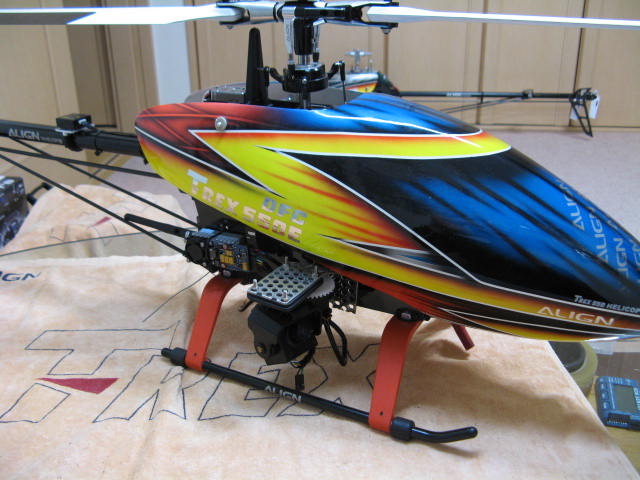 ALIGN T-REX550E DFC/APSジャイロ 設定依頼公開ページになります 