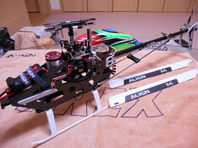 販売用 ALIGN T-REX450L DOMINATOR(3S)＆FutabaT-8J バッテリー・充電