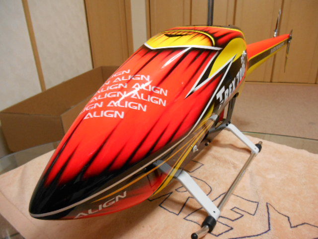 ALIGN T-REX700 Speedボディー装着の仕方。 : ラジコン (RC
