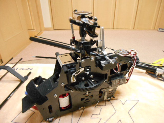 ALIGN T-REX550E DFC修理・調整・フライト調整依頼公開ページ