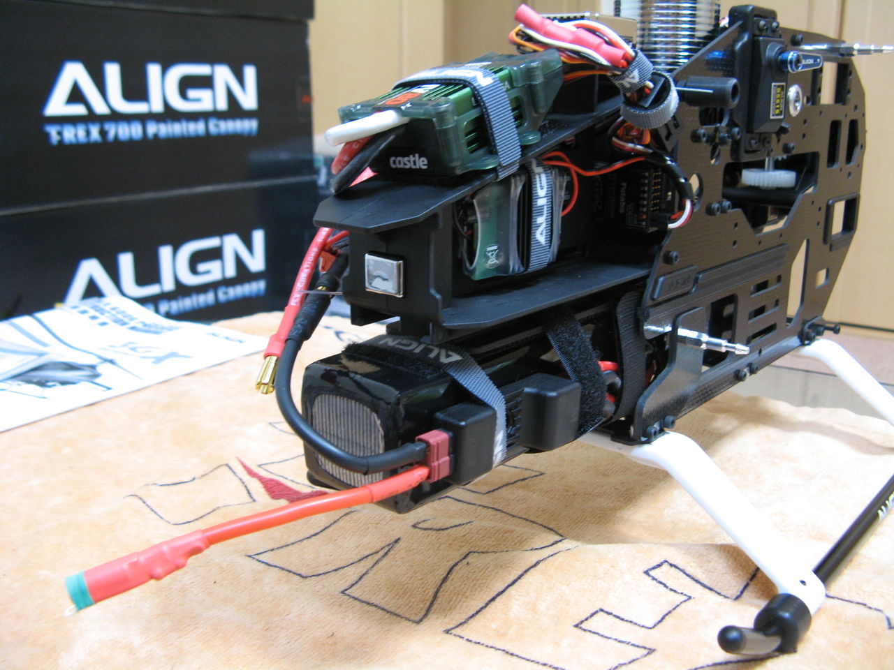 ALIGN T-REXE600E PRO DFC ラジコンヘリコプター