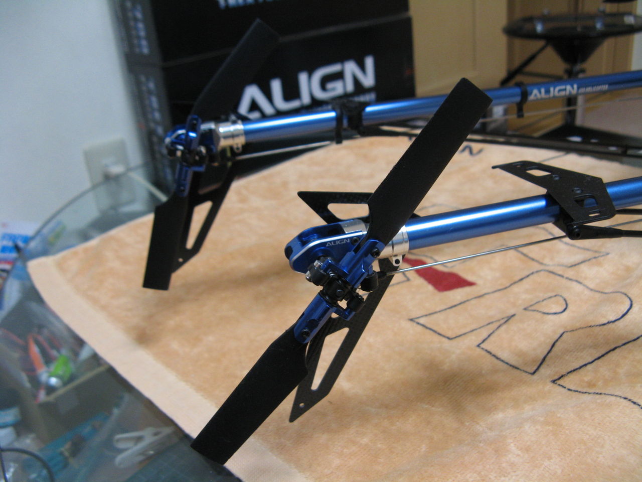 ALIGN T-REX 450 Plus ＆ALIGN T-6 メンテナンス依頼公開ページです