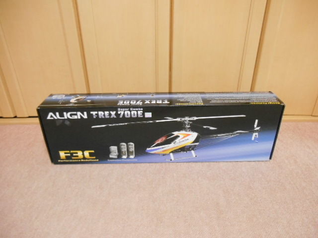 ALIGN T-REX700E/ブラックシャークF3Cボディー組み立て・調整 