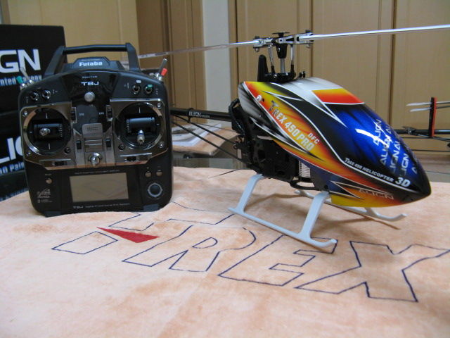 ALIGN T-REX250PRO途中引き受け＆T-REX450PRODFC調整依頼公開ページ