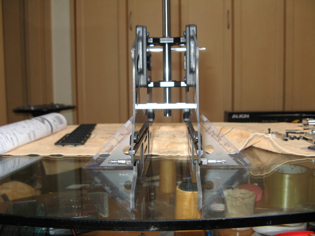 ALIGN T-REX600E PRO DFC ＆Futaba T-14SG組み立て・フライト調整依頼