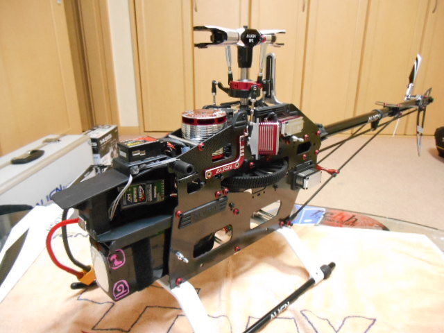 ALIGN T-REX550Lメンテナンス＆スピードボディー装着依頼公開ページ 