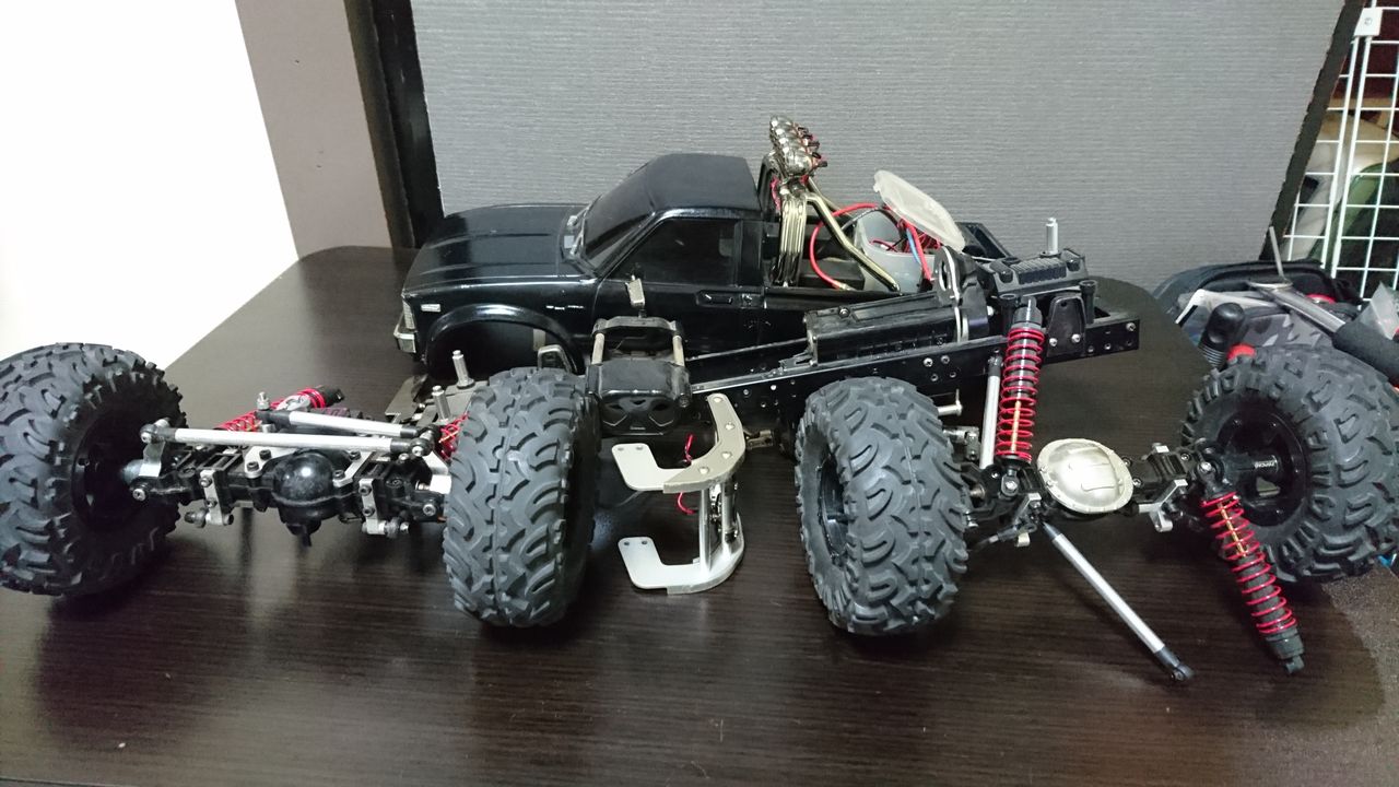 自作シャーシ作成 ラジコンシルクロード 自作シャーシ作成 ラジコンシルクロード