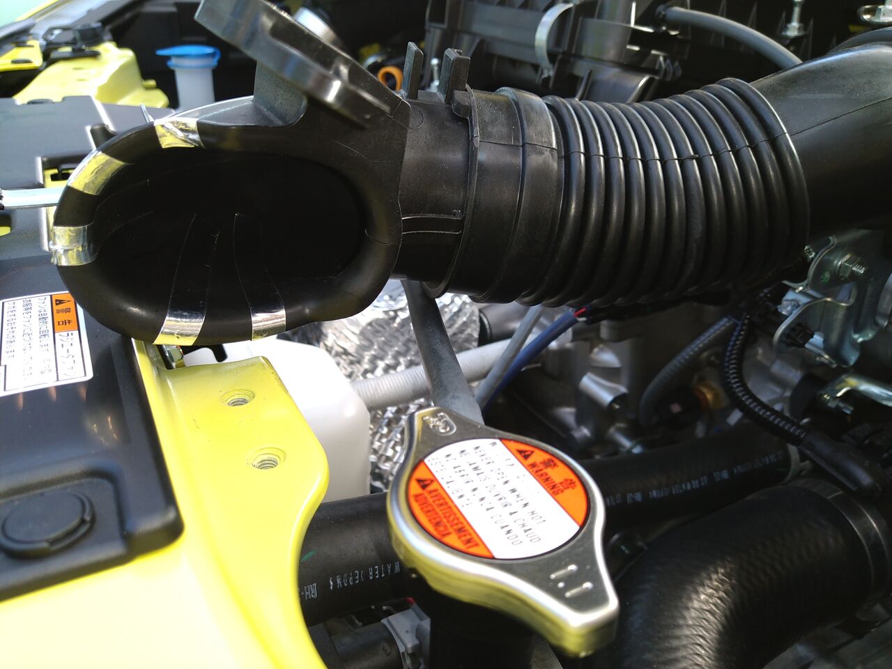 アルミテープチューン失敗 Zc33s日記帳