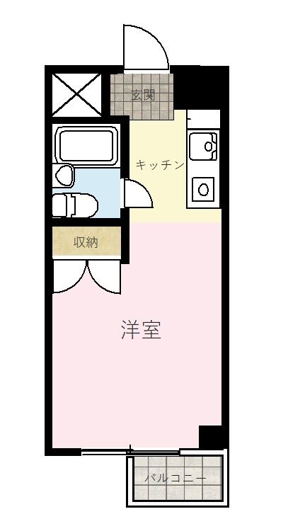 間取り図_エクセア高砂_405