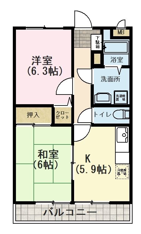 間取り図_サニーフォレスト