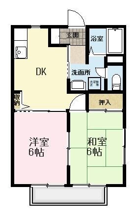 間取り図_エスペⅡ201