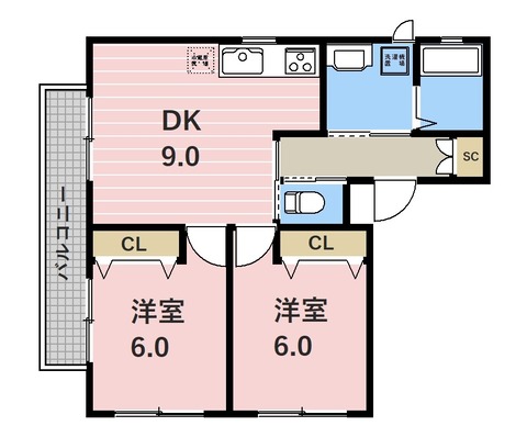 【賃貸】エスペランサⅣ　101号室
