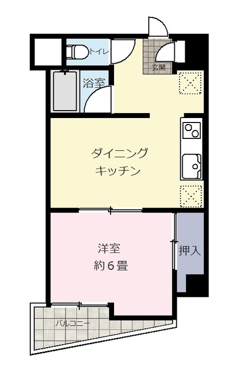 間取り図_エクセア高砂_802