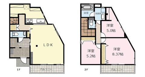 恩田町-5号棟_間取り