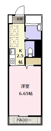 【賃貸】ロングフィールド　301号室