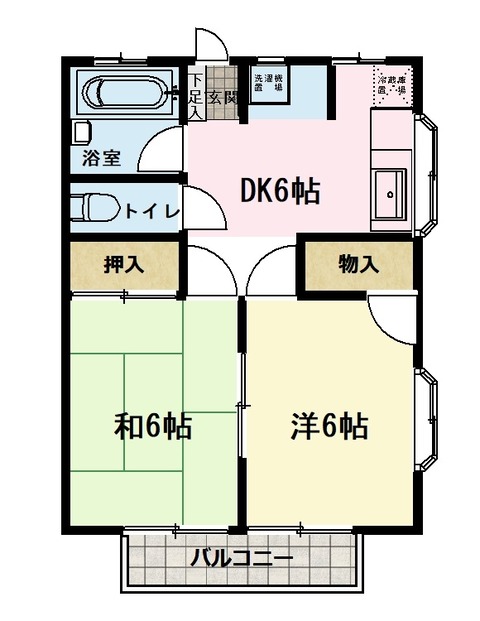 【賃貸】シャルムⅠ　201号室
