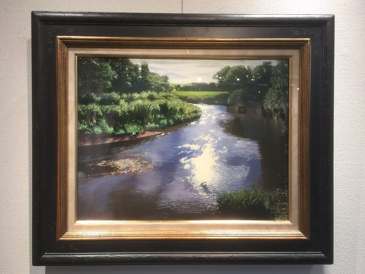 池田誠史、桜、希少な画集より、新品高級額・額装付、状態良好 池田誠史、桜、希少な画集より、新品高級額・額装付、状態良好