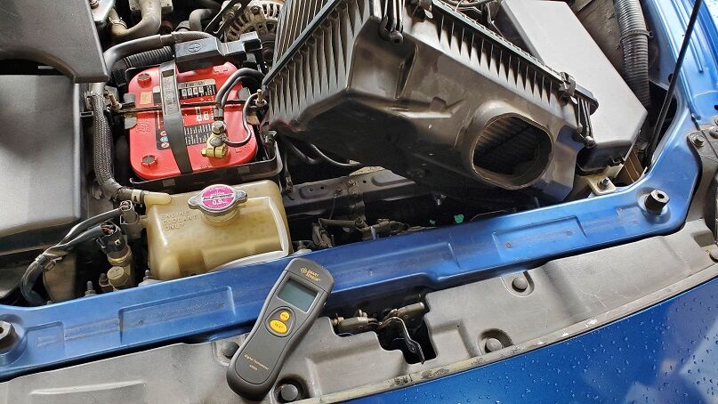 Rx 8 ラジエータファン回転数測定 ロータリーエンジン研究所 Real Techのre的ブログ