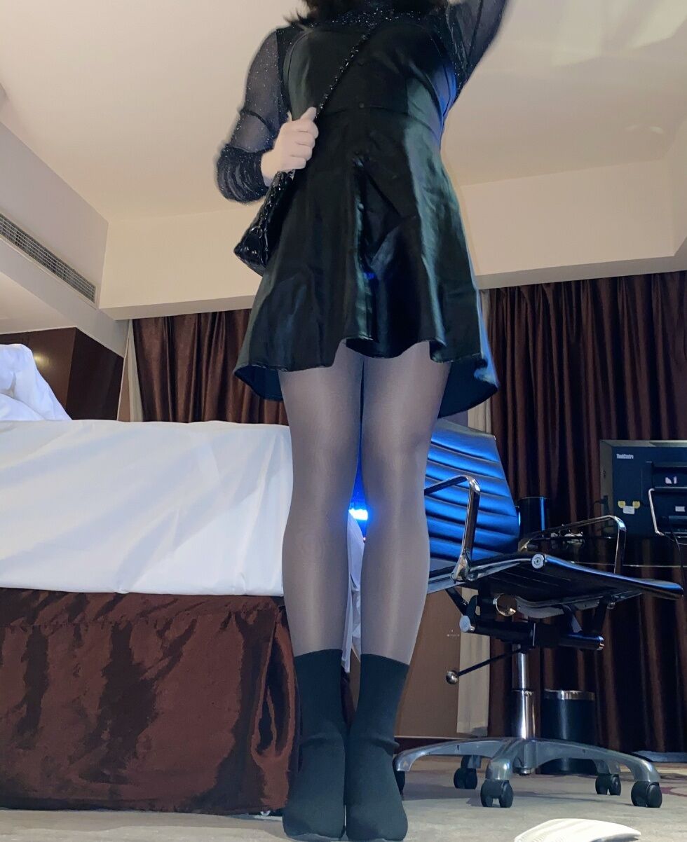 ストッキング 女装