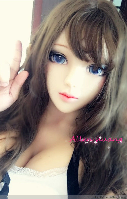 画像まとめ ドール風着ぐるみマスクでコスプレ ドーラー 女装願望