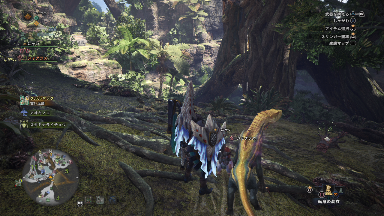 Mhw 深緑のブルース周回ルート 野に咲くハンター日誌 Mhw 深緑のブルース周回ルート 野に咲くハンター日誌