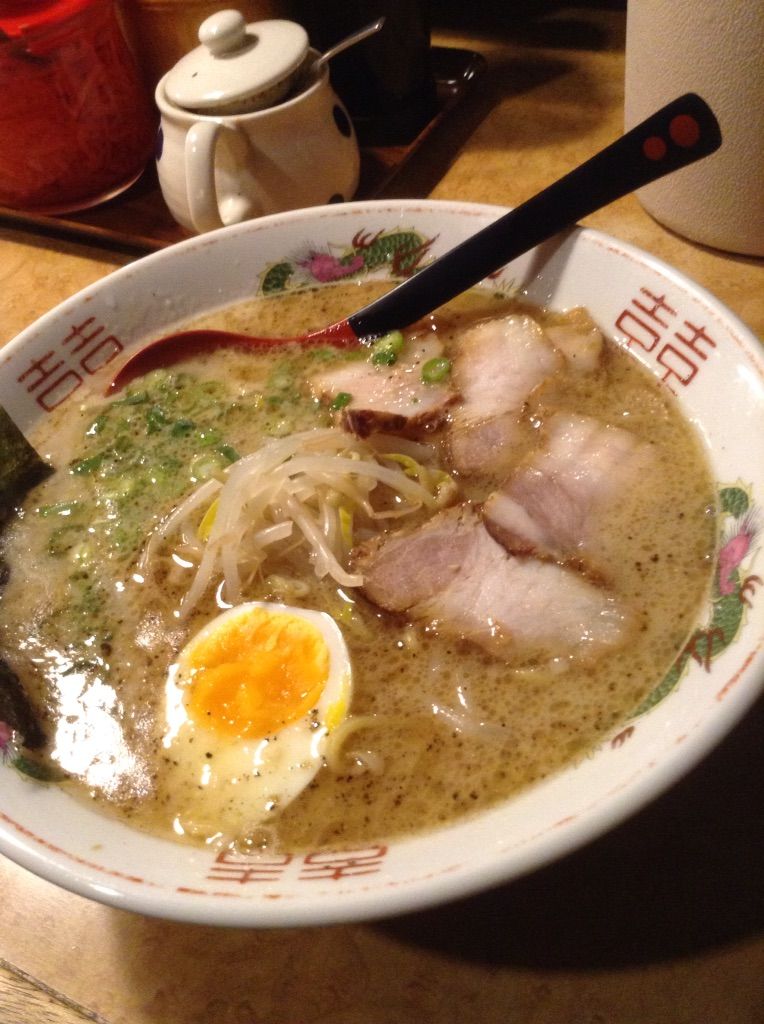 屋台ラーメン丸徳 大阪福島駅のシメのラーメン Under Water Sometimes Above Ground