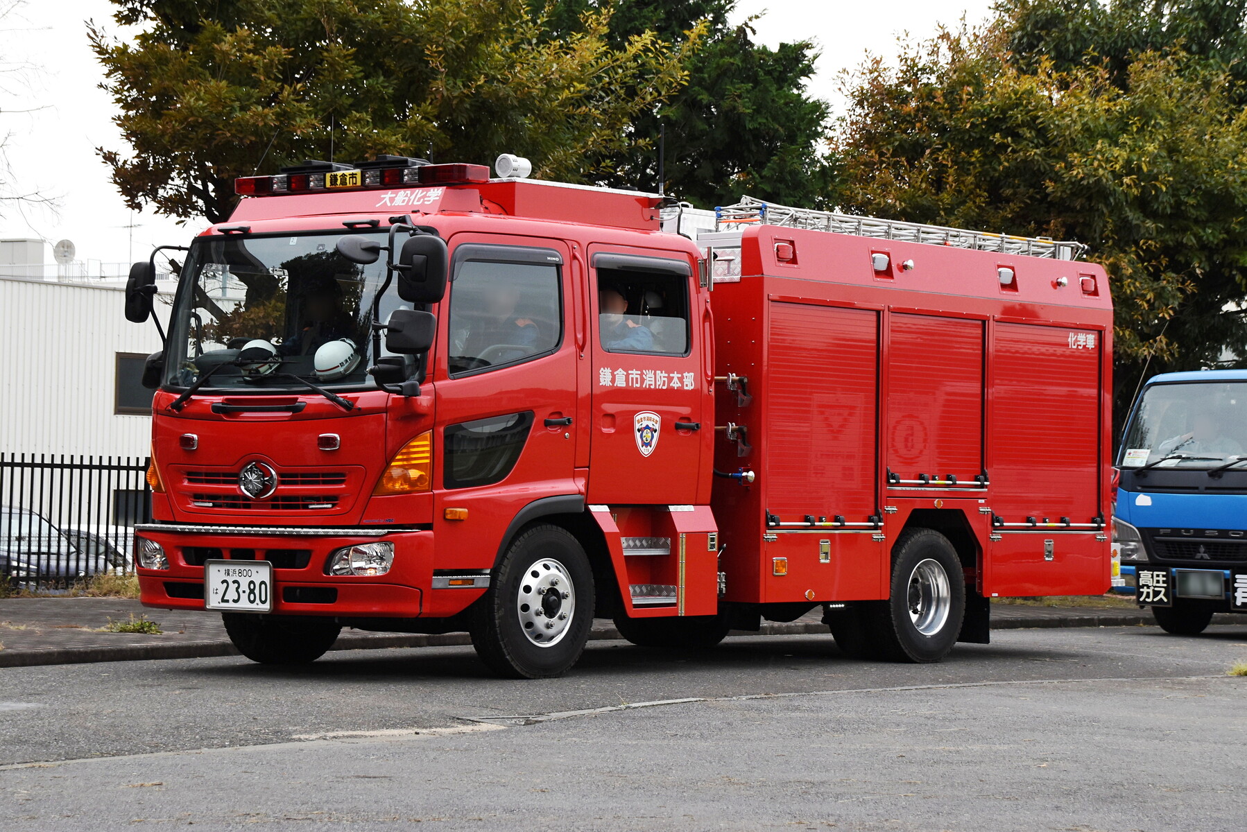 鎌倉市消防本部 大船消防署 化学消防ポンプ自動車 型 神奈川消防車両写真館