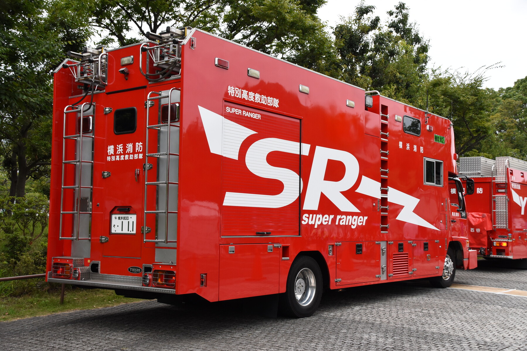 横浜市消防局 特別高度救助部隊 Sr 機動第2救助工作車 神奈川消防車両写真館