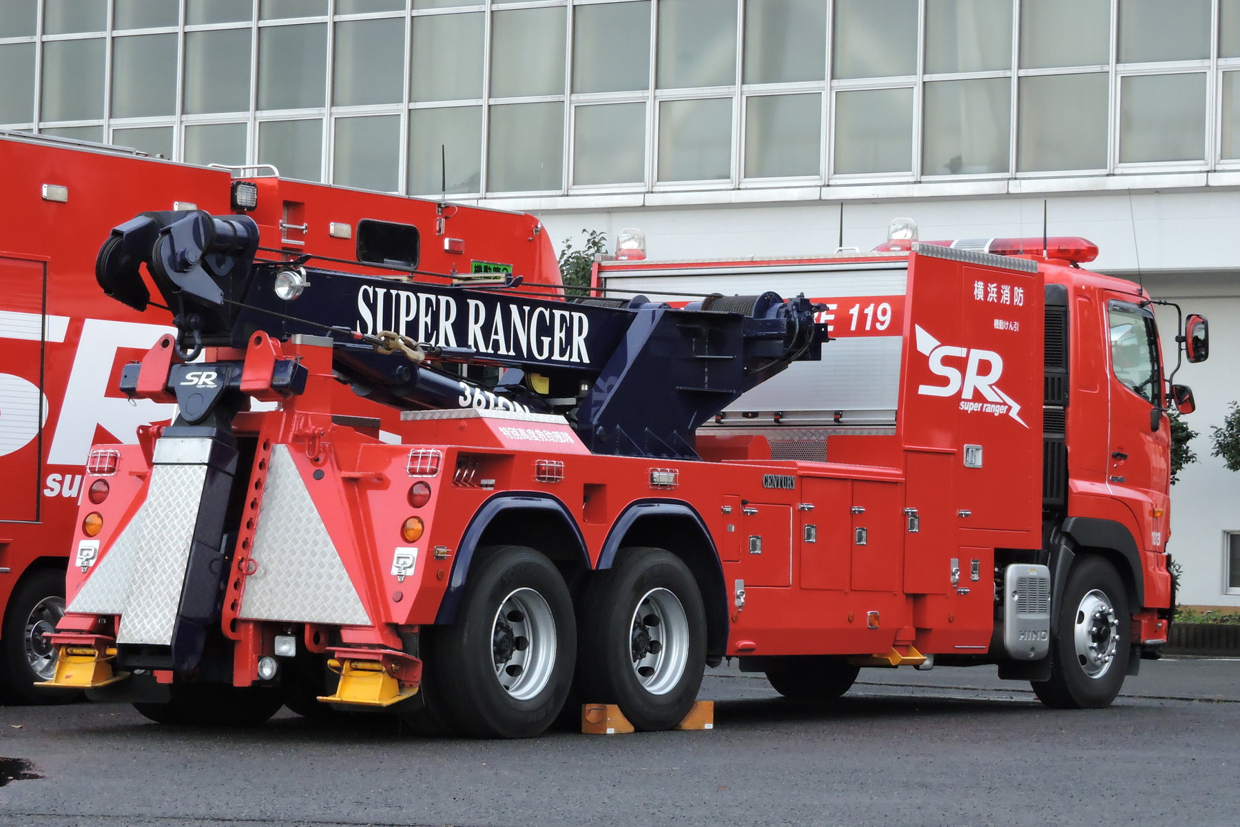 横浜市消防局 特別高度救助部隊 Sr けん引工作車 神奈川消防車両写真館
