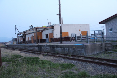 旧江差駅ホーム2
