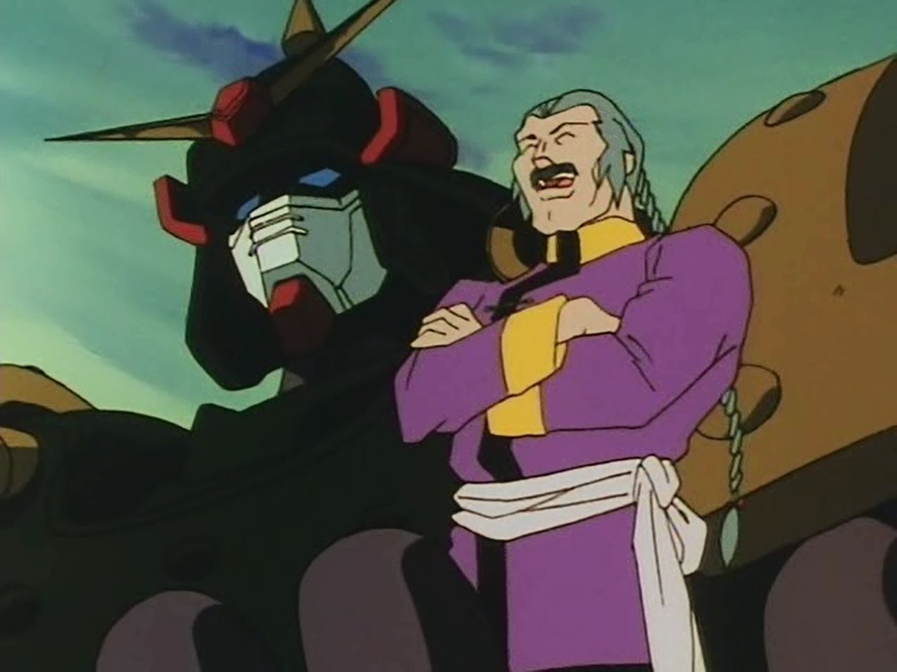 GUNDAM LOG東方不敗「今日はドモンと街巡りじゃ！」
