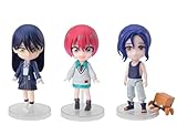 TAMASHII NATIONS フィギュアーツ mini 機動戦士Gundam GQuuuuuuX 3体セット (アマテ・ユズリハ (マチュ)/ニャアン/シュウジ・イトウ) 約90mm PVC&ABS製 塗装済み可動フィギュア