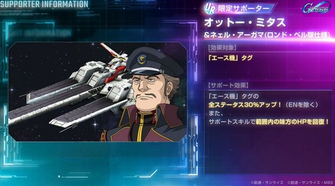 【Gジェネエターナル】どんだけオットー強くするんだよ…