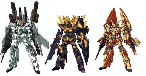ユニコーンガンダムってすぐに4号機とか出そうな感あったけど