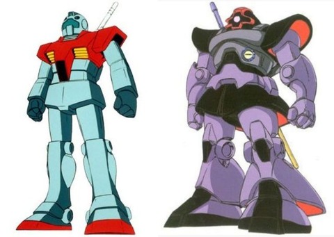 「ジムのライバル」ってザクじゃなくて実際にはドムだよな