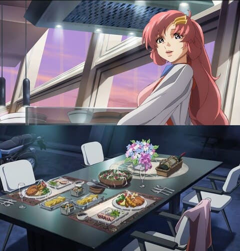 【劇場版ガンダムSEED】ラクス、料理作りすぎじゃない？