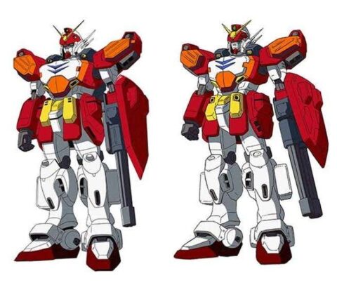 こいつはガンダムヘビーアームズ、隣りにいるのがガンダムヘビーアームズ改