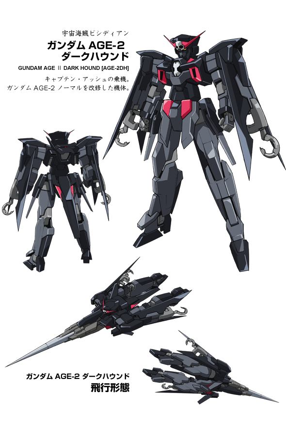 ビルドダイバーズ 3話のダークハウンド偽装したage2マグナム 頭部はmgを使って改造 Gundam Log ガンダムまとめブログ