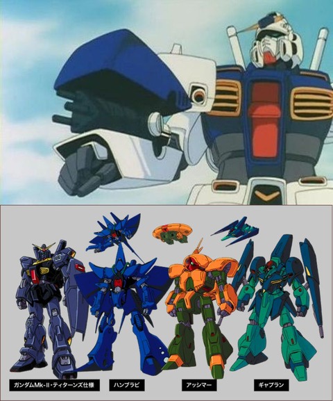 ※ガンダムNT-1にサイコミュを搭載したら、グリプス戦役のMSに匹敵する？