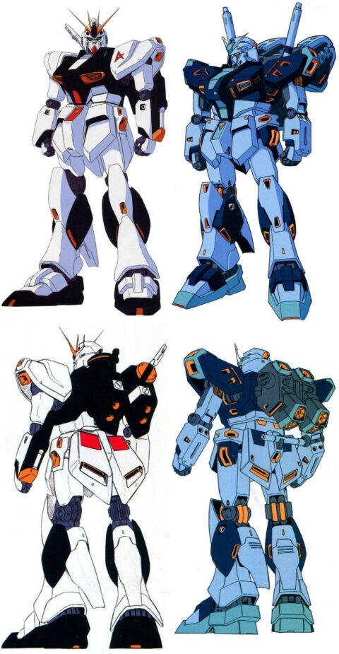 量産型νガンダムはサブスラスター増設してるのになぜ総推力が下がるのか