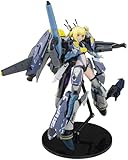 青島文化教材社 VFG マクロスF VF-25S スーパーメサイア 全高約155mm 色分け済みプラモデル MC-18 (飛行機)