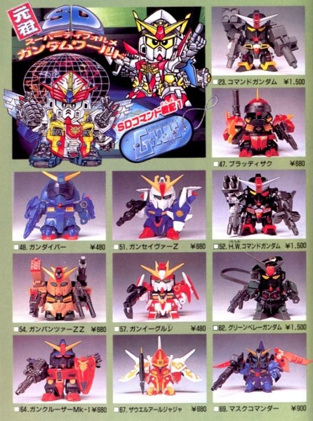 【ガンプラ】コマンド戦記の当時価格、安すぎる