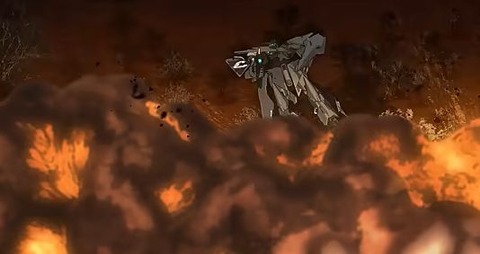 ※ここだけ閃光のハサウェイ第４部が上映された世界