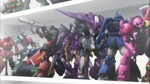 ※完成したガンプラを部屋に何個飾ってる？