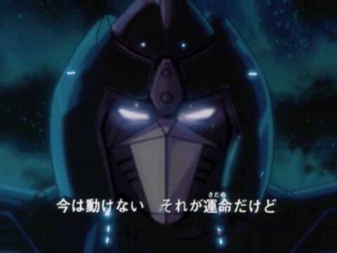 ゼータOPの「今は動けないガンダム」にはなぜ角がないの？