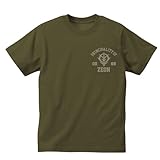 コスパ COSPA 機動戦士ガンダム ジオン軍 ヘビーウェイトTシャツ MOSS Lサイズ